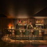 Choose a seat to suit your mood at basement bar Mr Mills.
