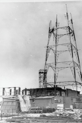 The tower was likened to the Eiffel Tower when it was built in the 1960s. 