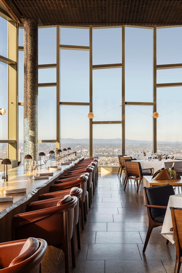 Atria's dining room with a view, best enjoyed over brunch.