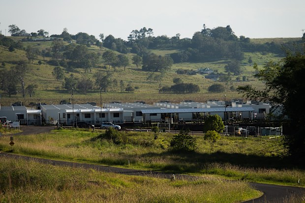 This temporary pod village in Lismore is being decommissioned in December.