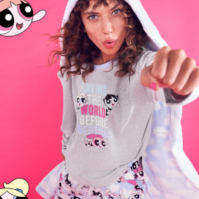 The limited edition collection features both women's and girl's pyjamas.