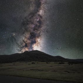 The Milky Way over the Orroral Valley.