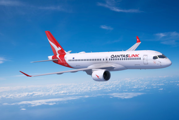 QantasLink’s new Airbus A220 begins commercial service from March 2024.