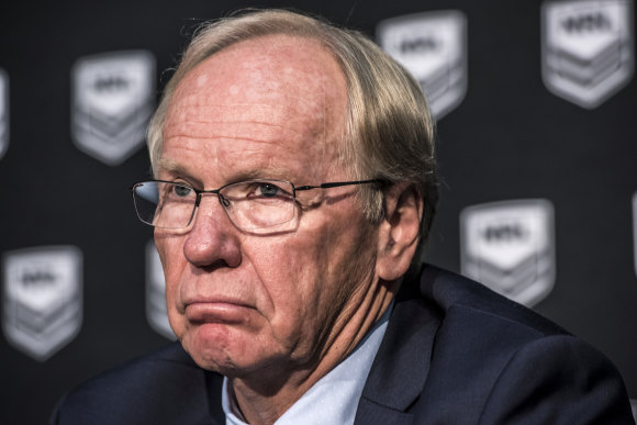 ARL Commission chairman Peter Beattie announced stand down rules for players.