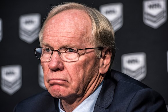 ARL Commission chairman Peter Beattie announced stand down rules for players.