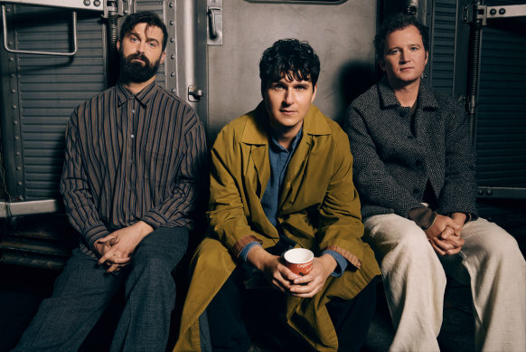 Vampire Weekend: (from left) Chris Tomson, Ezra Koenig and Chris Baio.