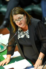 Aboriginal Affairs Minister Natalie Hutchins.