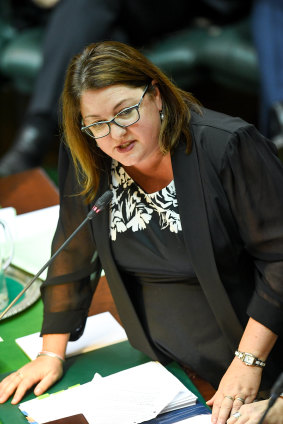 Aboriginal Affairs Minister Natalie Hutchins.