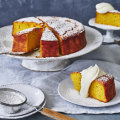 Adam Liaw’s orange, almond and olive oil cake.