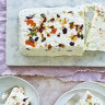 Adam Liaw’s frozen nougat.