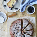 Julia Busuttil Nishimura’s blueberry sour cream cake.