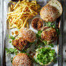 French onion burgers. 