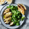 This Thai-inspired green curry-flavoured chicken dish comes together quickly.