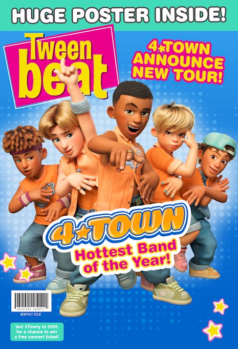 Turning Red’s 4*Town, the best fake band ever.