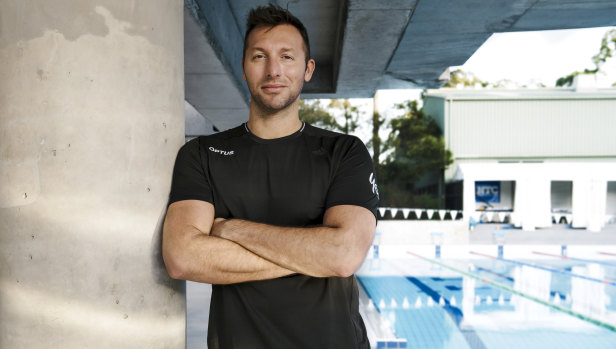 Former athlete and now business coach Ian Thorpe.