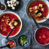 Adam Liaw’s pork and kimchi soup.