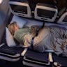 United Airlines’ Relax Row.