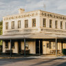 Exterior of the Guildford Family Hotel in Guildford, country Victoria.