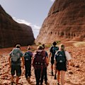 The Tasmanian Walking Company’s five-day, 54-kilometre Uluru Kakararra Trail includes 38 kilometres of new track.