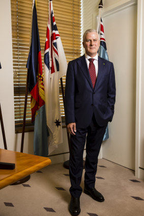 Newly installed Deputy Prime Minister Michael McCormack. 