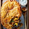 All the flavours of your favourite Indian snack food in pie form.