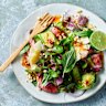 Juicy pineapple adds an extra pop of flavour to this familiar Thai-style beef salad.