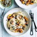 Adam Liaw's spaghetti with pumpkin, thyme and brown butter recipe.