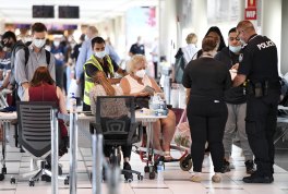 Passenger numbers are steadily increasing through Brisbane Airport after the slowdown caused by the COVID-19 pandemic.
