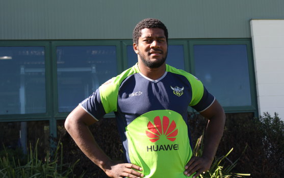 Force recruit: Fijian rugby sevens Olympic gold winner Masivesi Dakuwaqa had a brief foray into league with the Canberra Raiders.