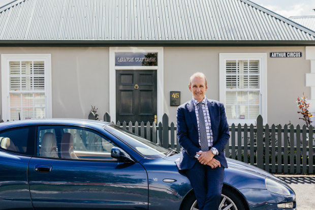 Hobart real estate agent Kim Morgan. 