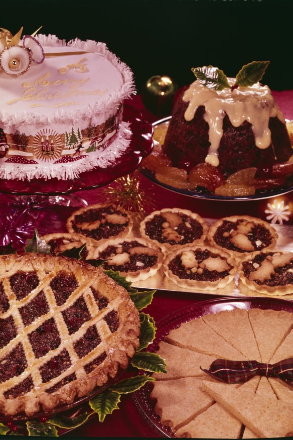 A dried fruit dessert bonanza in 1965.