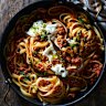 This rich bolognese sauce is enhanced by caramelised fennel and onion.