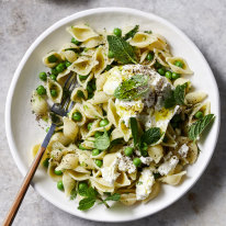 Dill and mint add vibrancy to this simple but satisfying pasta dish.