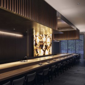 Warabi is located inside the hotel W Melbourne.