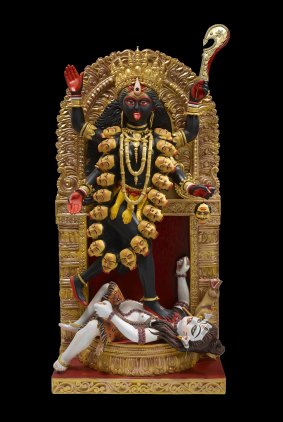 The Kali Icon by Kaushik Ghosh which appears in the National Museum of Australia exhibition.