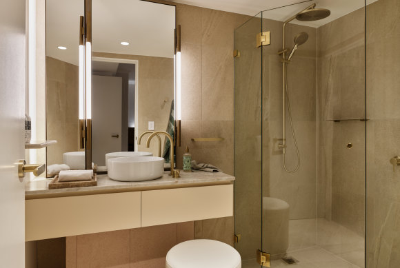 Bathroom: Out with the bland.