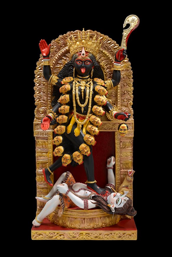 The Kali Icon by Kaushik Ghosh which appears in the National Museum of Australia exhibition.