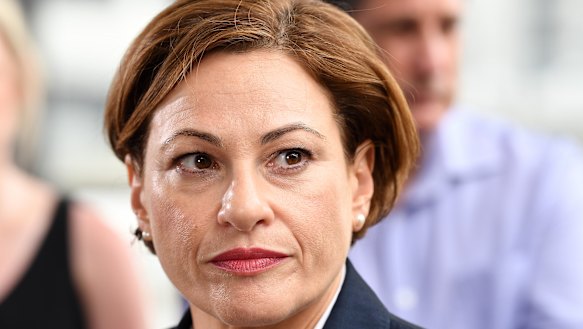 Acting Premier Jackie Trad