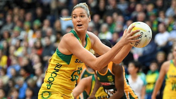 "Pressure is a privilege, I think Billie Jean King said, and it's something we really pride ourselves on": Caitlin Bassett.