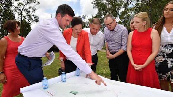 Mains Roads minister Mark Bailey says his department is now planning a new Centenary Bridge at Jindalee.