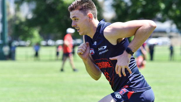 Jake Lever has added to the growing buzz around the Demons.