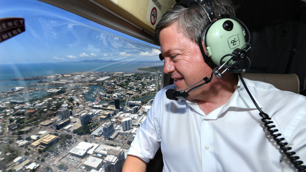 Tim Nicholls announced an LNP government would introduce a youth curfew during a visit to Townsville on Thursday,