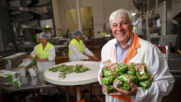 Quin Scalzo has been made a Member of the Order of Australia for founding Scalzo Food Industries and for his extensive charity work.