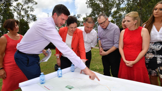 Mains Roads minister Mark Bailey says his department is now planning a new Centenary Bridge at Jindalee.