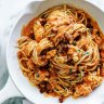Neil Perry’s lobster and pancetta spaghetti