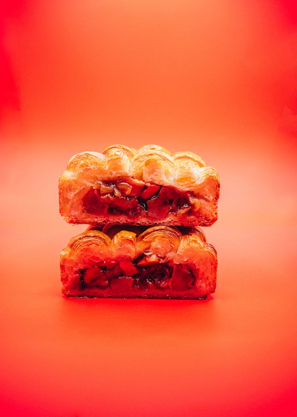 Char siu king pie. 