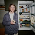 Hugh Allen and shares his fridge ingredients.