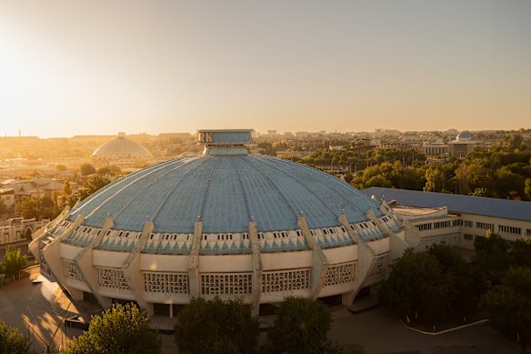 Tashkent Circus, one of the city’s best-known modernist landmarks.