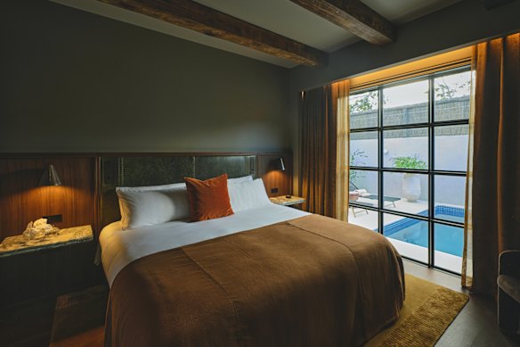Grand Saddles Lodge guest suite.