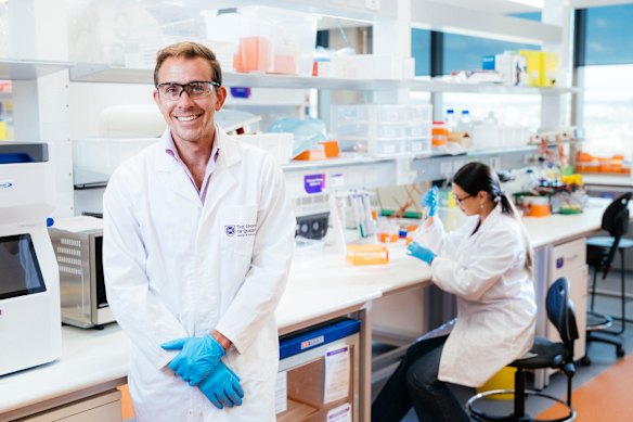 University of Queensland Biomedical Engineer Dr Mark will use the partnership with the Australian Red Cross Lifeblood to scale lab-grown blood efforts. 